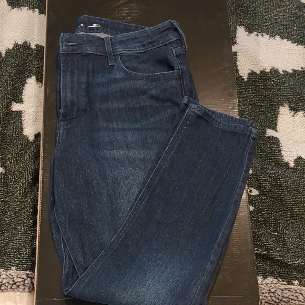 Old Navy High-Rise Super-Skinny Jeans in Deep Blue
